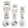 thumbnail image 2 of EeaseCA 9pcs Toolkit Spring Hasps Iron Latch Lock Toggle Clamps with Lock Ring, 2 of 8