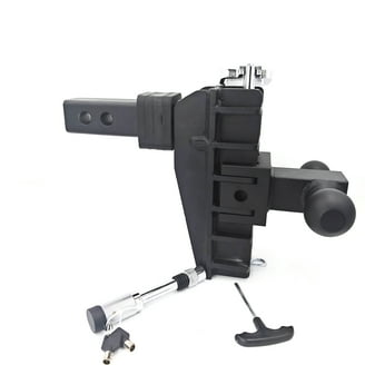 Ayleid Trailer Hitch Tri-Ball Mount With Anti-Theft Locking Hitch Pin