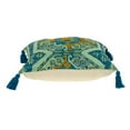thumbnail image 4 of Multicolor Jacquard Woven Throw Pillow, 4 of 5