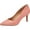 Coral, variant on Womens Coral Woven Padded Comfort Jeules Pointed Toe Stiletto Slip On Pumps Shoes 9.5 M