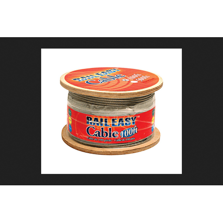 Integrated Rail System - Atlantis Rail System C09784100 RailEasy Cable For Railing - 100' Roll