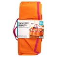 thumbnail image 2 of Pen+Gear Carry-All Teacher Tote Bag Organizer with Side Pockets, Orange, 2 of 10