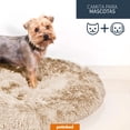 thumbnail image 2 of Cama para Perros Cama para Mascotas Antiestres Redonda Esponjosa Cómoda Afelpada Small, Beige), 2 of 8