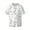 Rabbit Eating1, variant on Rabbit Back View Print Men's Wrinkle Free Untucked Cuban Shirt Business Casual Button Down Shirts Short Sleeve Shirt
