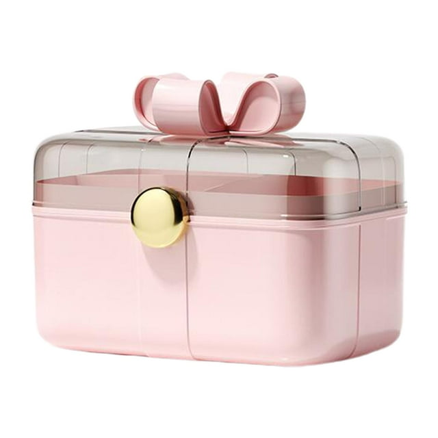 Organizador de accesorios para el cabello Strade Fareast Limited caja de almacenamiento multifuncional para niñas 25 cm x 15,5 cm x 20 cm