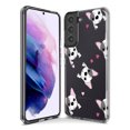 thumbnail image 3 of Mundaze - Case for Samsung Galaxy S22 Ultra Slim Shockproof Hard Shell Soft TPU Heavy Duty Protective Phone Cover - Frenchie Puppies, 3 of 5