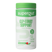 Supergut GLP-1 Daily Support Watermelon Lime Prebiotic Fiber Blend for Metabolism Support & Digestive Health, 5.65oz, 18 servings