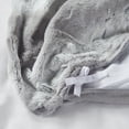 thumbnail image 5 of Beautyrest Zuri 60x70 Faux Fur Weighted Blanket with Removable Cover, Gray 18lbs, 5 of 8