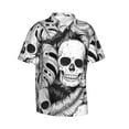 thumbnail image 2 of Balery Men'S Summer Hawaiian Shirts Short-Sleeve Design Name Printed Casual Shirts - Size Name, 2 of 9