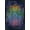 Black Framed Version, variant on Brigid Ashwood - Rainbow Hamsa Wall Poster, 22.375" x 34"