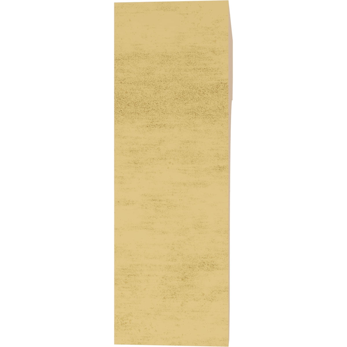 2"W x 4"D x 6"H Classic Legacy Rough Cedar Woodgrain TimberThane Corbel, Primed Tan
