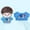 Blue, variant on Cartoon Animal Print T-Shirt for 11 Inch Doll, Fashion Doll Clothes Doll Outfit for Dress Up Christmas Birthday Gifts