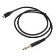 thumbnail image 1 of USB C to 1/4 Inch Sound Cable, Hi Fi Sound Quality Plug and Play Gold Plated Mono Interconnect Aux Adapter for Guitar Recording USB C to 6.35mm 1/4 Inch TS Sound Cable, 1 of 7