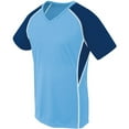 thumbnail image 2 of High Five L Girls Evolution Short Sleeve Columbia Blue/Navy/White 372323, 2 of 2