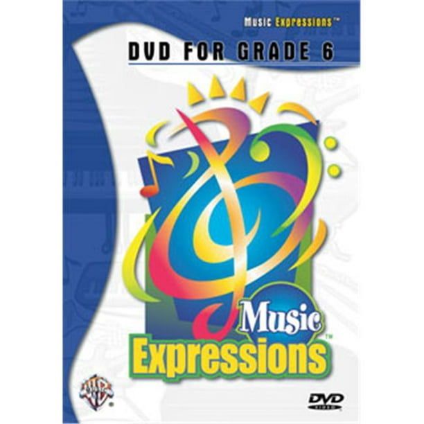 Alfred 00-EMC6001DVD Expressions de Musiqueo Grade 6- Collège 1- DVD - Livre de Musique