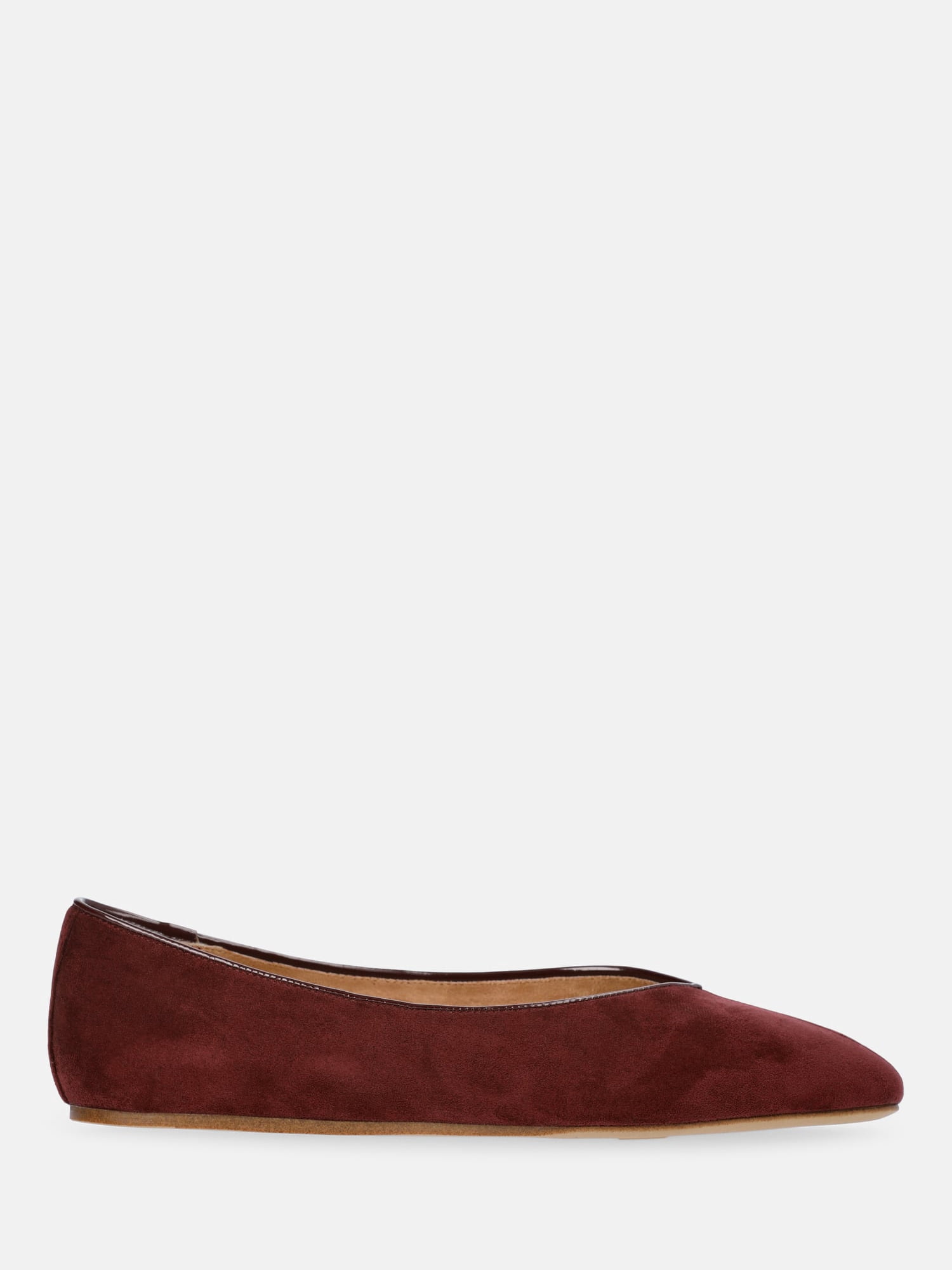 Scenario Women's Faux Suede Ballet Flats