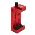 thumbnail image 4 of 2X XJ-8 Soporte de Cabeza de Trípode Soporte para Teléfono Móvil Clip para Teléfono Linterna Micrófono Rojo, 4 of 5