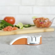 ChefsChoice Manual 2-Stage Knife Sharpener, White/Orange, D4770
