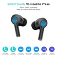 thumbnail image 2 of AGPTEK Wireless Earphones - TWS Bluetooth 5.0 Stereo Mini Earbuds Headphones for Android,iPhone IOS,Black, 2 of 8