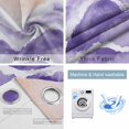 thumbnail image 6 of Purple Waves Coastal Blackout Curtains for Bedroom, PurpleOmbre Summer Beach Oceans Room Darkening Window Drapes for Living Room, Thermal Insulated Grommet Curtains, 42x84 inch, 2 Panels, 6 of 9