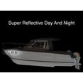 thumbnail image 5 of 2 Pack Super Reflective Custom Boat Registration Numbers and Letters Stickers, Set of 2 Custom Boat Stickers Numbers Lettering (4"x20"), Waterproof Vinyl Decal Boat Decal Stickers (Black), 5 of 8