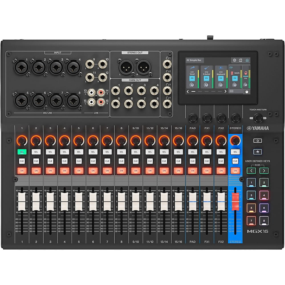 Yamaha MGP24X - Analog mixer with dual DSP FX - 24-channel - rack Yamaha MGP24X - Analog mixer with dual DSP FX - 24-channel - rack