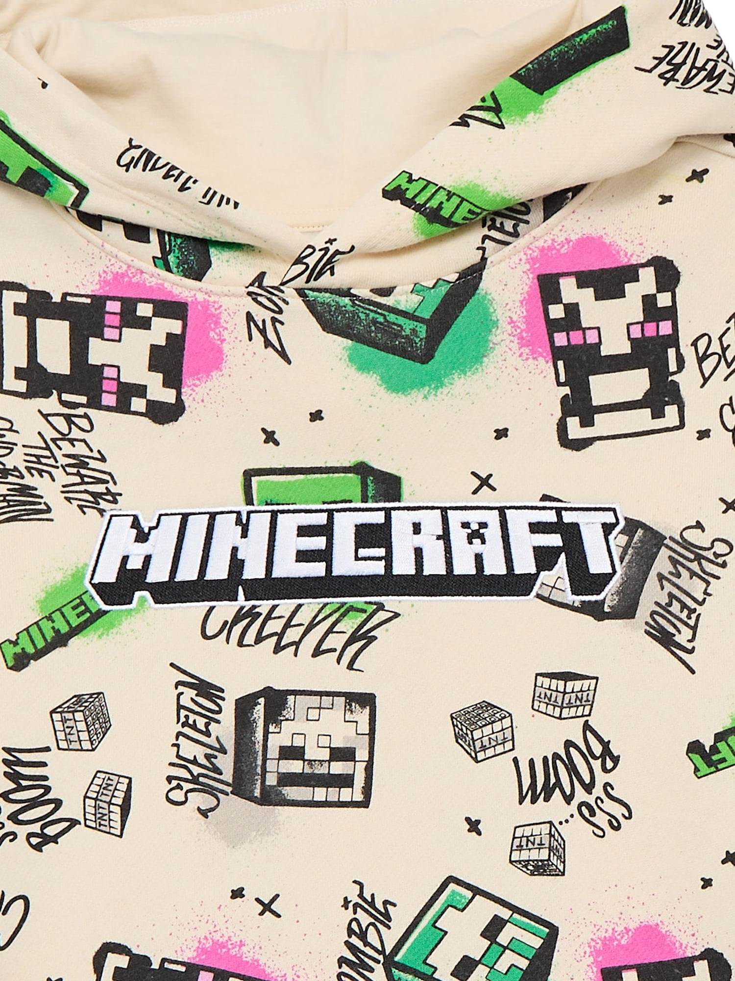 Minecraft, Boys' & Big Boys' Graphic Hoodie, Sizes 4-18