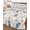 Rust, Mustard, Indigo, Cream, Charcoal, variant on Quilts Queen Size Bedding Set, Spring Floral Reversible Summer Quilt 3 Pieces, Farmhouse Flowers Rustic Art Lightweight Bedspreads Coverlets with 2 Pillow Shams for All Seasons