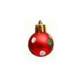 thumbnail image 6 of Tarmeek 24Pcs Christmas Ball Painted Ornaments for Xmas Tree, Plastic 1.2 Inch Shatterproof Christmas Tree Decorations Hanging Small Christmas Ball for Holiday Wedding Party Decoration, 6 of 8