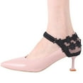 thumbnail image 5 of 4 pares correas de zapato desmontables tacones altos cinturones de zapatos con correa para zapatos, 5 of 5