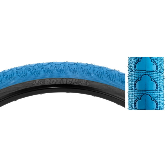 SE Bikes Bozack BMX Bike Tire 26" x 2.4", Blue