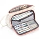thumbnail image 2 of Lindo estuche de lápices Estuche de lona de gran almacenamiento con ranura para bolígrafos Bols Irfora Bolsa de lápiz, 2 of 7