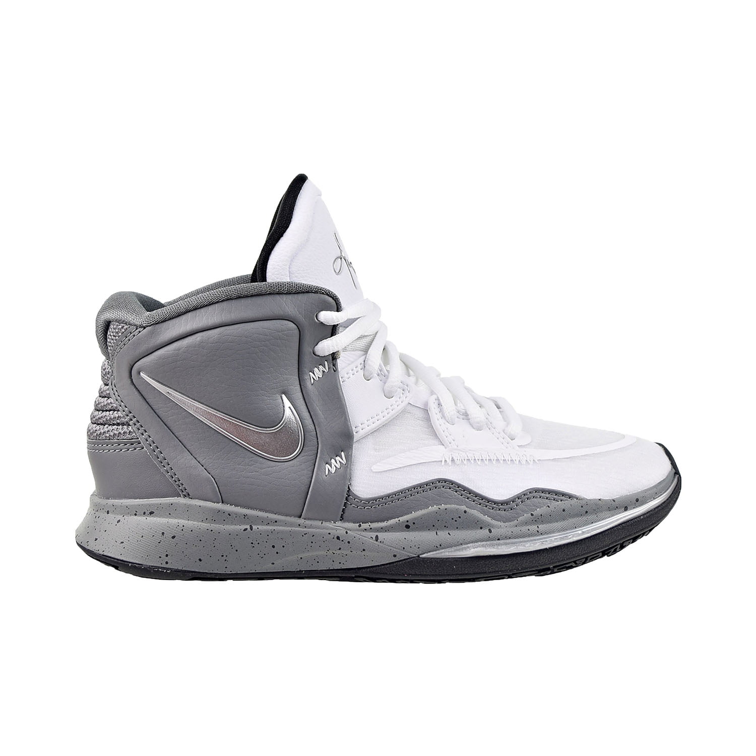 Besnoeiing Publicatie knop Nike Kyrie 8 SE (GS) Big Kids' Shoes White-Chrome-Smoke Grey dd0335-108 -  Walmart.com