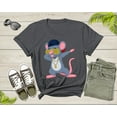 thumbnail image 5 of Cute Mouse Rat Lover Shirt For Adult Men Women Kids Mouse Rat Birthday Present Gift Boys Girls Dad Mom Juniors Tshirt Dabbing Mouse T-shirt, 5 of 8