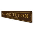 thumbnail image 4 of National Park Welcome Novelty Decor, Metal Wall Sign - 4x18 Inches, 4 of 4
