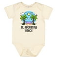 thumbnail image 3 of Inktastic Summer Vacation in St Augustine Beach Boys or Girls Baby Bodysuit, 3 of 5