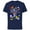 Navy, variant on Disney Mickey Mouse Vintage Never Bored - Short Sleeve Cotton T-Shirt for Adults - Customized-Black