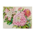 thumbnail image 1 of Trademark Fine Art 'Blushing Dahlias' Canvas Art by Joanne Porter, 1 of 3