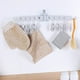thumbnail image 5 of Fiudx Liquidación de ahorros de verano Colgador plegable para secador de ropa con 10 Clips, secador de ropa para niños y adultos, calcetines a prueba de viento, ropa interior, tendedero de plástico,, 5 of 6