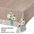 thumbnail image 2 of Rustic Wedding Plastic Tablecloth, 2 of 2