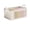 L, variant on LWVITH Foldable Transparent Storage Bin with Clear Lid, Waterproof Fabric Organizer Box for Clothes Blankets Towels, 26L Large Capacity, Stackable with Handles for Closet Bedroom Dorm