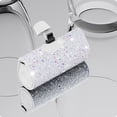 thumbnail image 2 of karymi Chargeur Portable Élégant en Résine Brillante Incrustée de Strass 5000mAh Mini Banque d'Alimentation en Forme de Rouge à Lèvres avec Câble Intégré Charge Rapide Cadeau pour Femmes Cadeaux d'Anniversaire de Voyage, 2 of 5