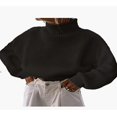 thumbnail image 1 of MesaSe Femmes Pulls Col Rond Épaule Longue Manches Solides Couleur en Vrac Pull Tricot Pulls Gris M, 1 of 3