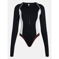 thumbnail image 5 of Ozark Trail Women's and Women's Plus Size Swim Rash Guard with Long Sleeves, Size XS-3X, 5 of 5