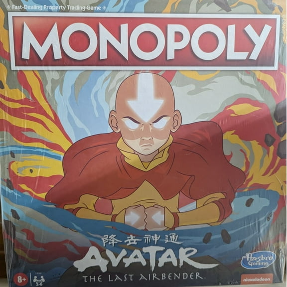 Monopoly: Nickelodeon The Last Airbender Edition [Board Game, 2-6 Players]