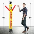 thumbnail image 2 of Inflatable Tube Man Corn Dogs Wacky Wavy Dancing Guy  for Outdoor Decoration Advertising Business Promotion - Food Theme (Blower Not Included), 2 of 8