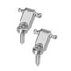 thumbnail image 5 of 2 retenedores de cuerdas de guitarra eléctrica con tornillos, guías de cuerdas de rodillos resistentes al desgaste para accesorios de guitarras Argén Sunnimix Retenedores de cuerdas, 5 of 8