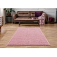 thumbnail image 7 of LBaiet 4' x 6' Pink Rectangular Shag  Area Throw Rug, 7 of 7