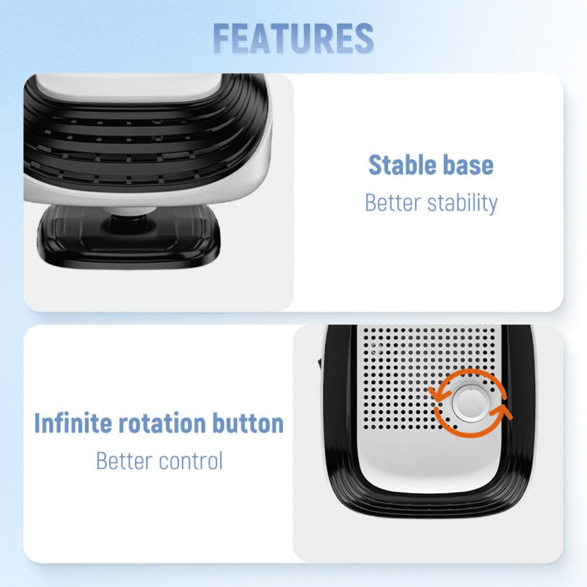 Car Heaters for Vehicle, 2025 New Portable Car Heater Car Heater Lighter Windshield Defogger and Defroster, Upgrade 2 in 1 Heating Cooling Fast Windshield Defrost Defogger