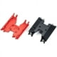 thumbnail image 3 of Base de caja de cambios de transmisión central de placa protectora de chasis de metal para Axial UTB18 Capra 1/18 RC Car Parts, Negro, 3 of 5